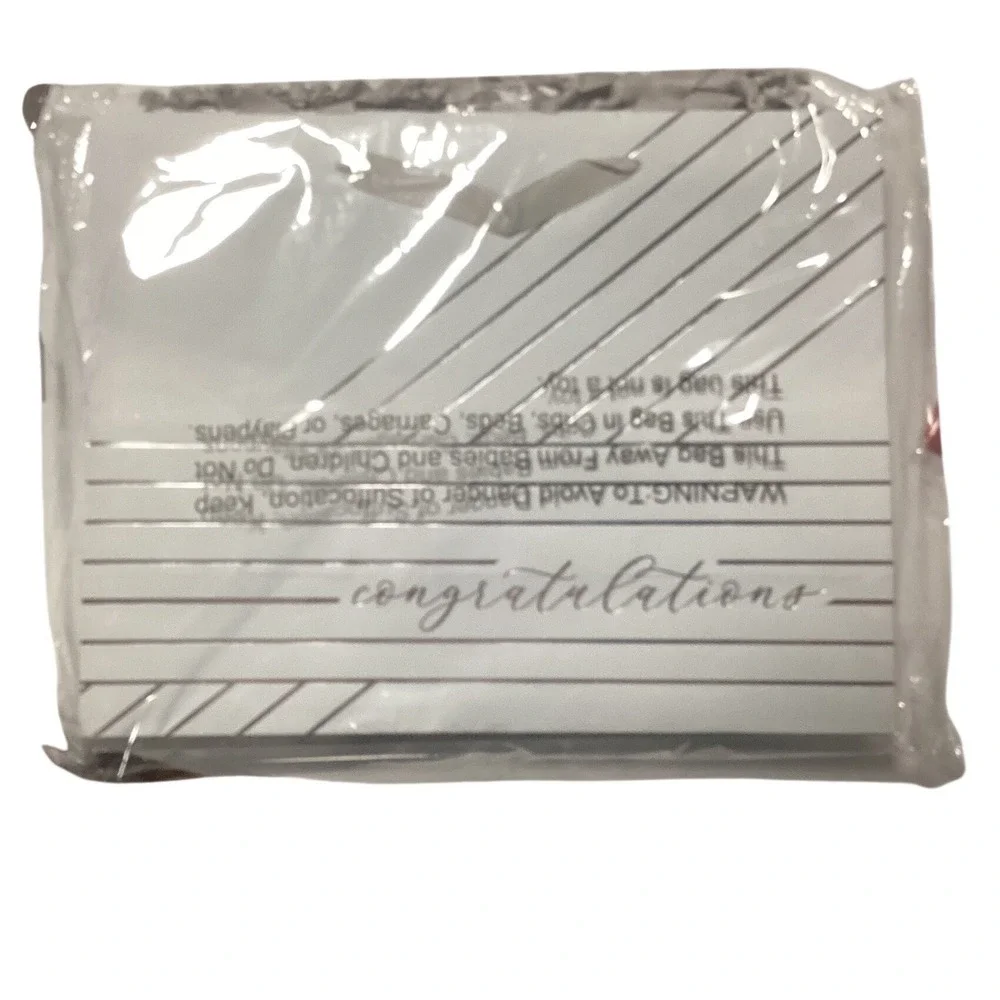 Set of 12-New Congratulations Gift Party Favor Bag Wedding Birthday Celebration